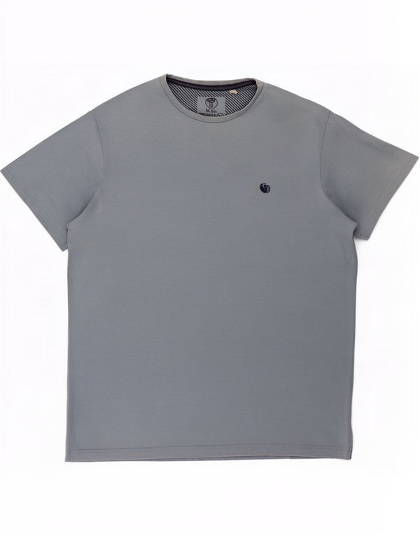 Fat Face Herre T-Shirt Top Medium Blue Bomuld