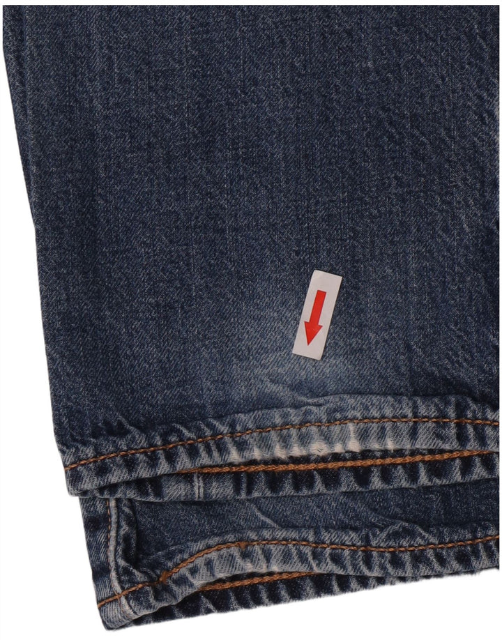 Levi's Herre 501 Straight Jeans W31 L34 Blå