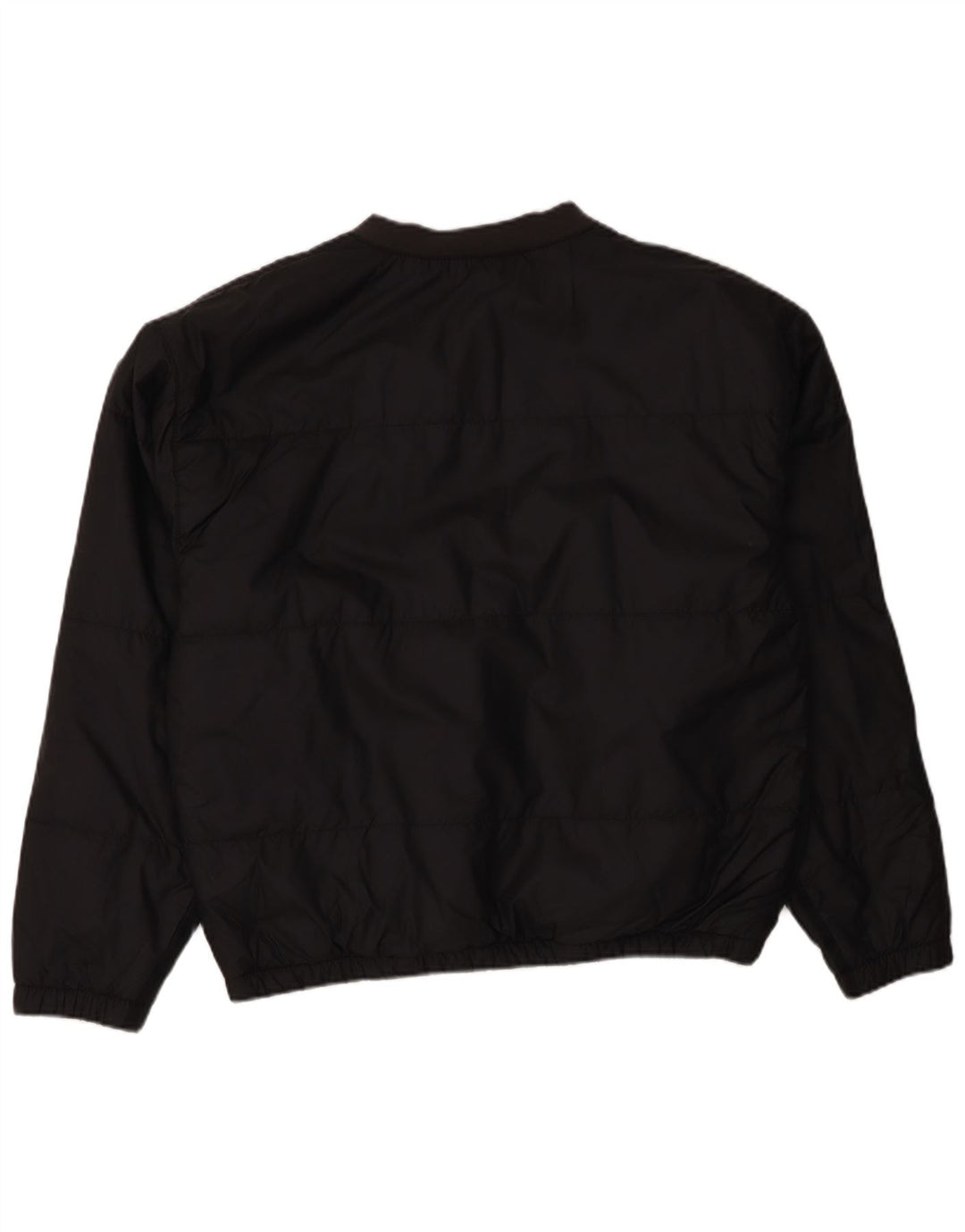 Adidas Herre Oversized Pullover Polstret Jakke UK 34 XS Sort Polyester