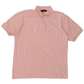 Kappa herre poloskjorte stor pink bomuld