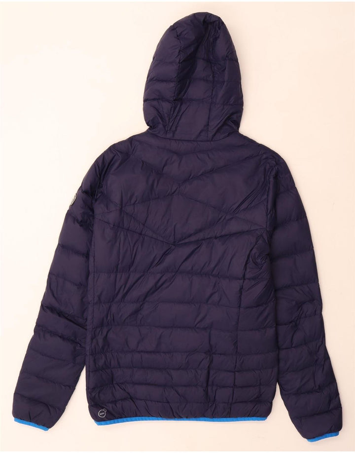 Puma Herre hættepolstret jakke UK 36 Small Navy Blue
