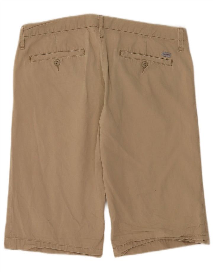 Carhartt Herre Chino Shorts W32 Medium Beige Bomuld