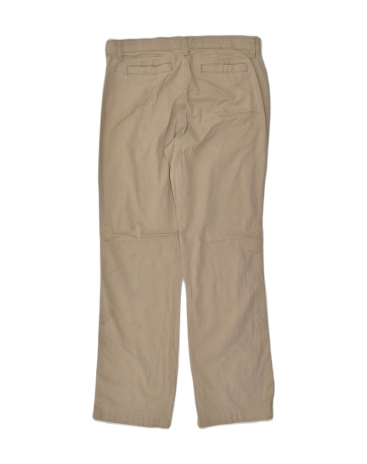 LEE Womens Straight Casual Trousers US 10 Large W32 L30  Grey Cotton | Vintage Lee | Thrift | Second-Hand Lee | Used Clothing | Messina Hembry 