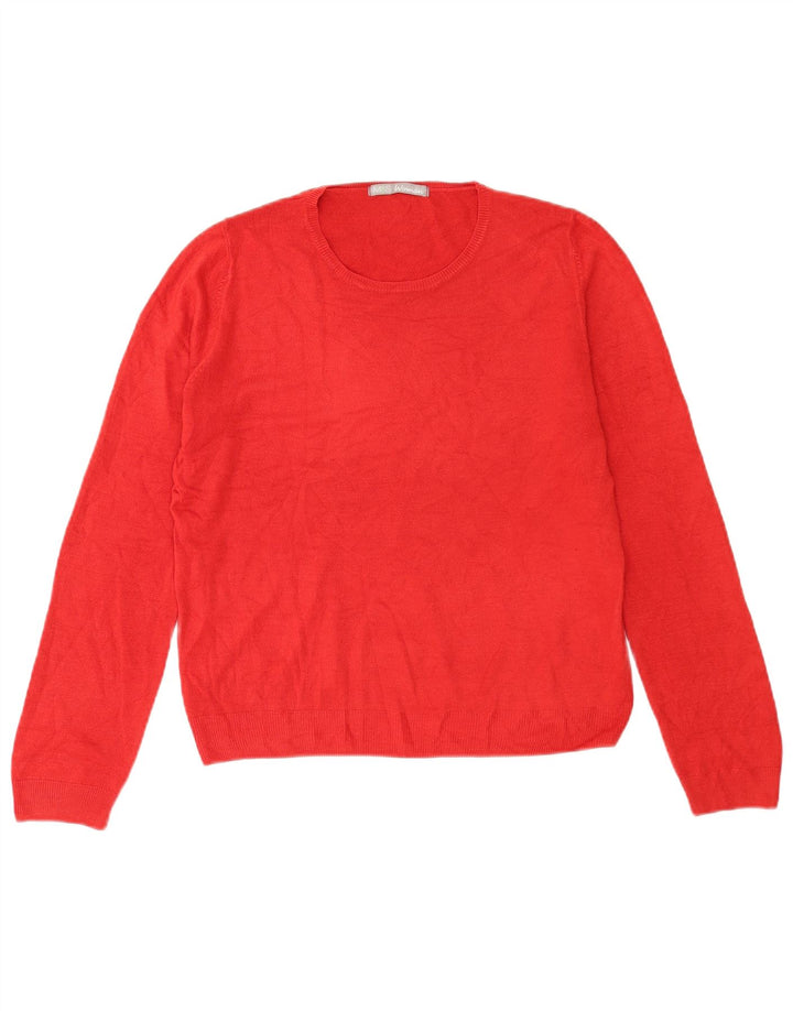 Marks & Spencer Dame sweater med rund hals DK 14 Stor Rød