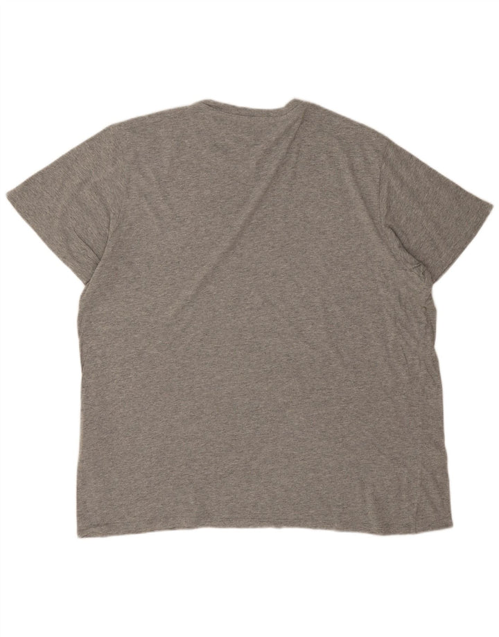 Levi's Herre grafisk T-shirt Top 2XL Grå Bomuld Logo
