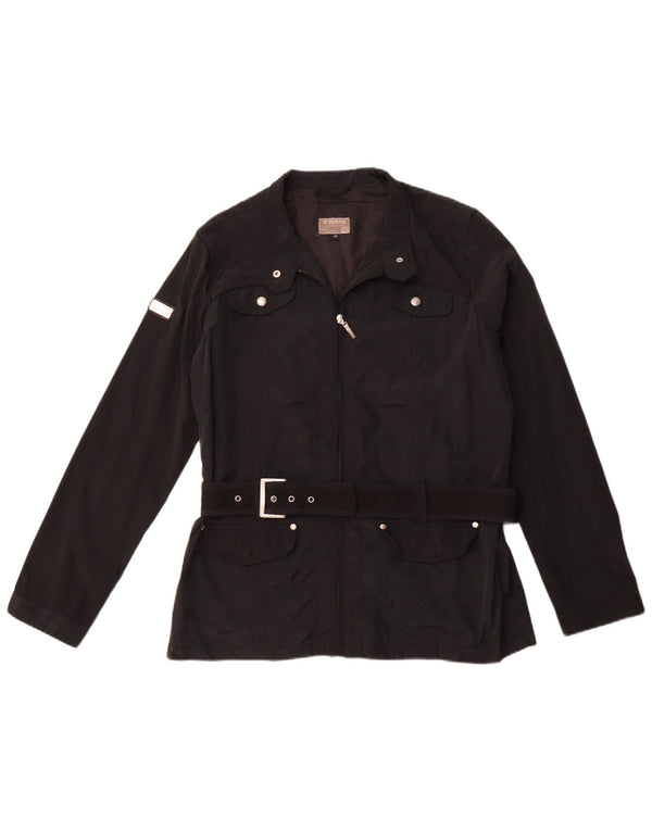 BRUGI Womens Utility Jacket UK 20 2XL Sort Polyester