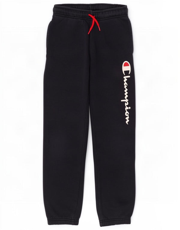 Champion Drenge træningsdragt Bukser Joggers 7-8 år Small Navy Blue Sports