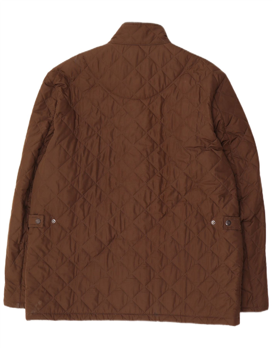 BARBOUR Herre quiltet jakke UK 42 XL Brun Polyester