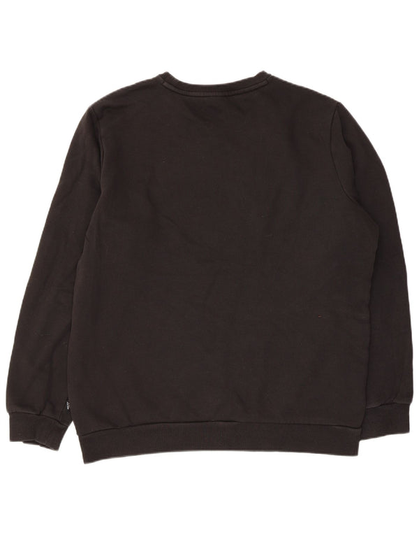 Puma Herre sweatshirt Jumper Medium Sort Bomuld