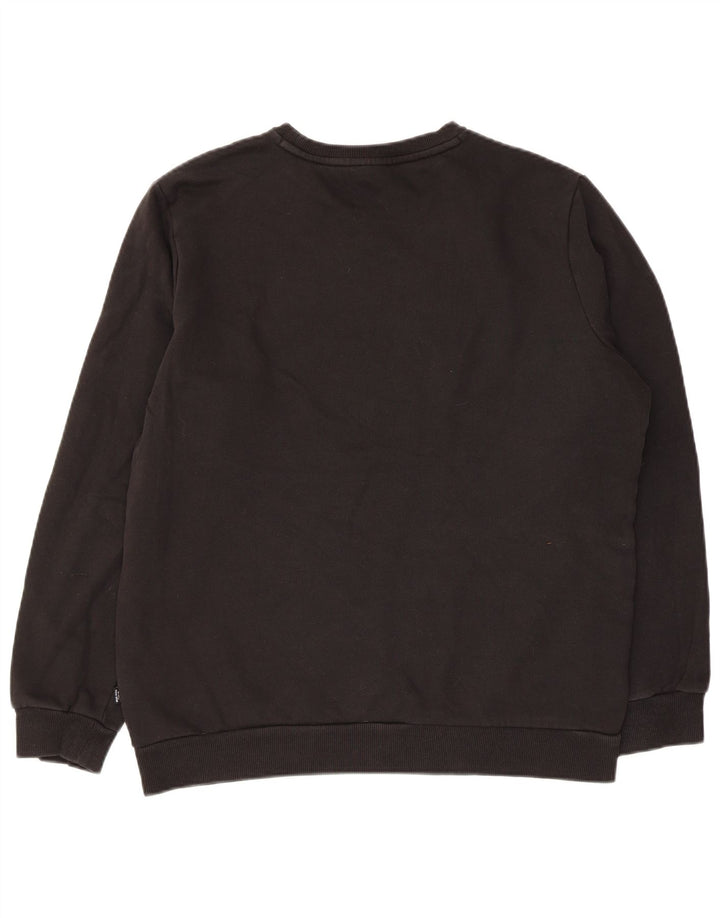 Puma Herre sweatshirt Jumper Medium Sort Bomuld