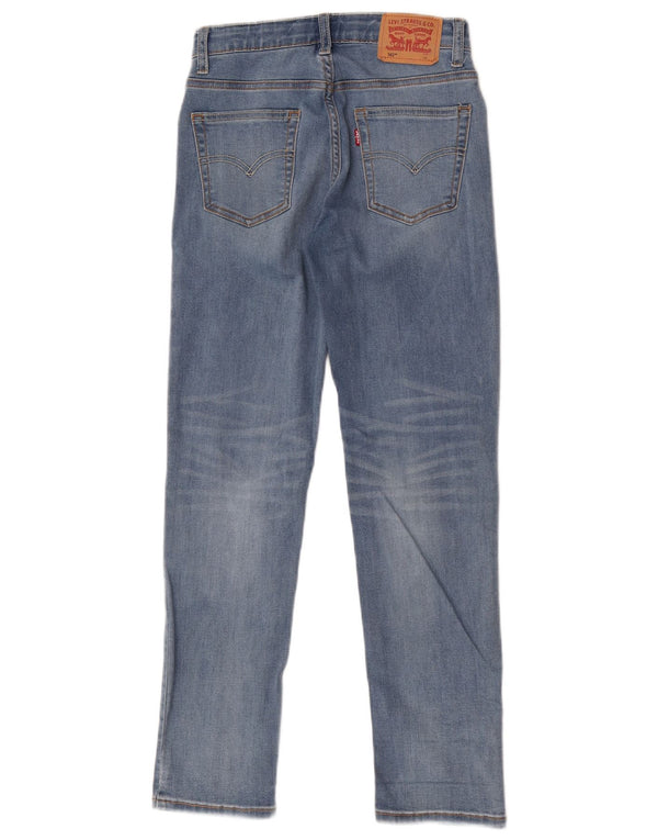 Levi's Boys 502 tilspidsede jeans 11-12 år W26 L29 blå bomuld