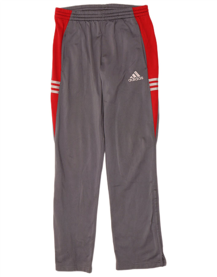 Adidas Træningsdragtsbukser til mænd Small Grå Colourblock Polyester