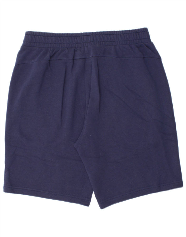 Puma Herre grafiske sportsshorts store marineblå bomuld