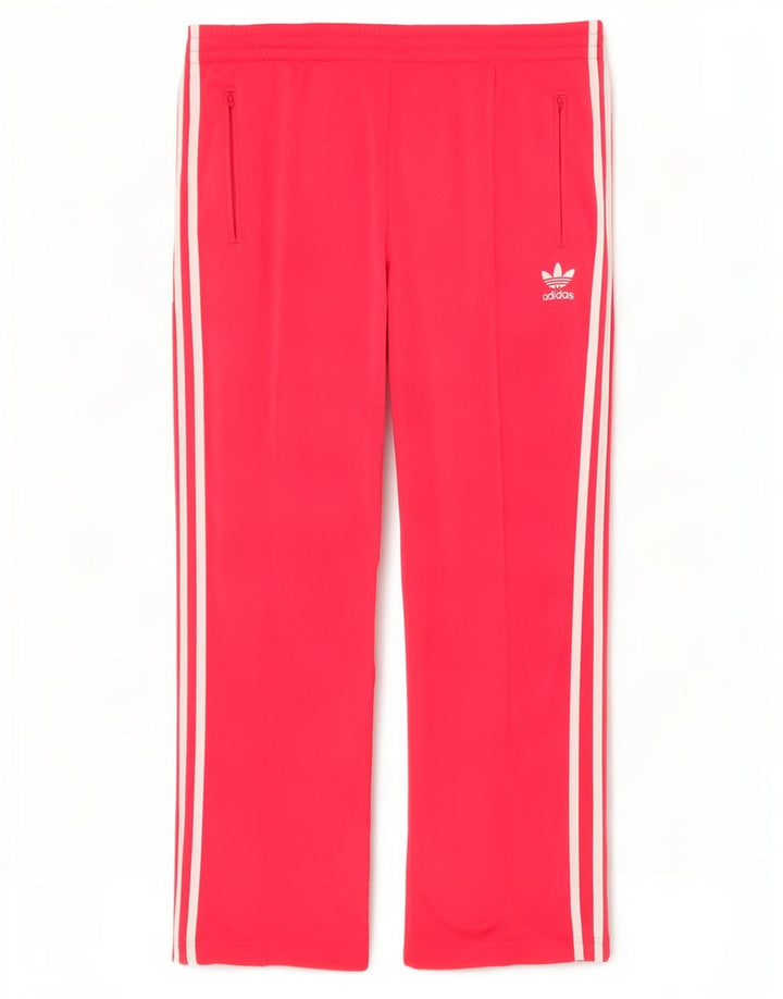 Adidas Træningsdragtsbukser til kvinder UK 12 Medium Pink Polyester