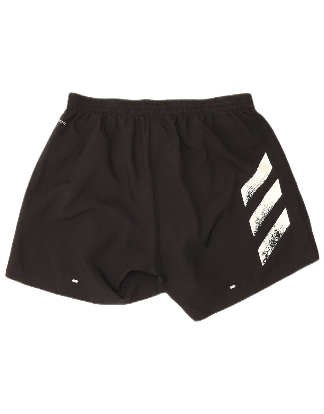Adidas Herre Aeroready Graphic Sports Shorts Medium Sort Polyester