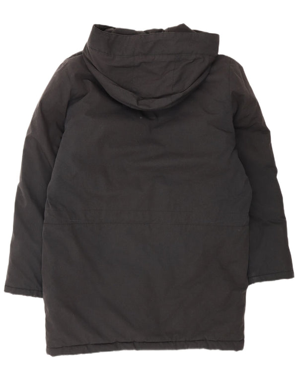 Carhartt Herre Tropper Hooded Parka Jacket UK 34 XS Sort Polyester