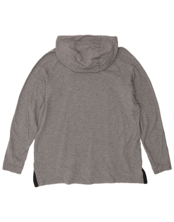 Nike Dame Hættetrøje UK 18 XL Grå