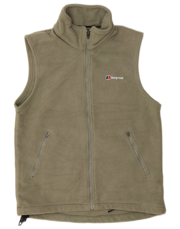 Berghaus Dame Fleece Gilet UK 14 Medium Khaki Polyester