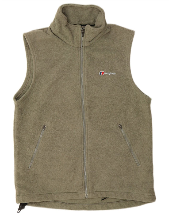 Berghaus Dame Fleece Gilet UK 14 Medium Khaki Polyester