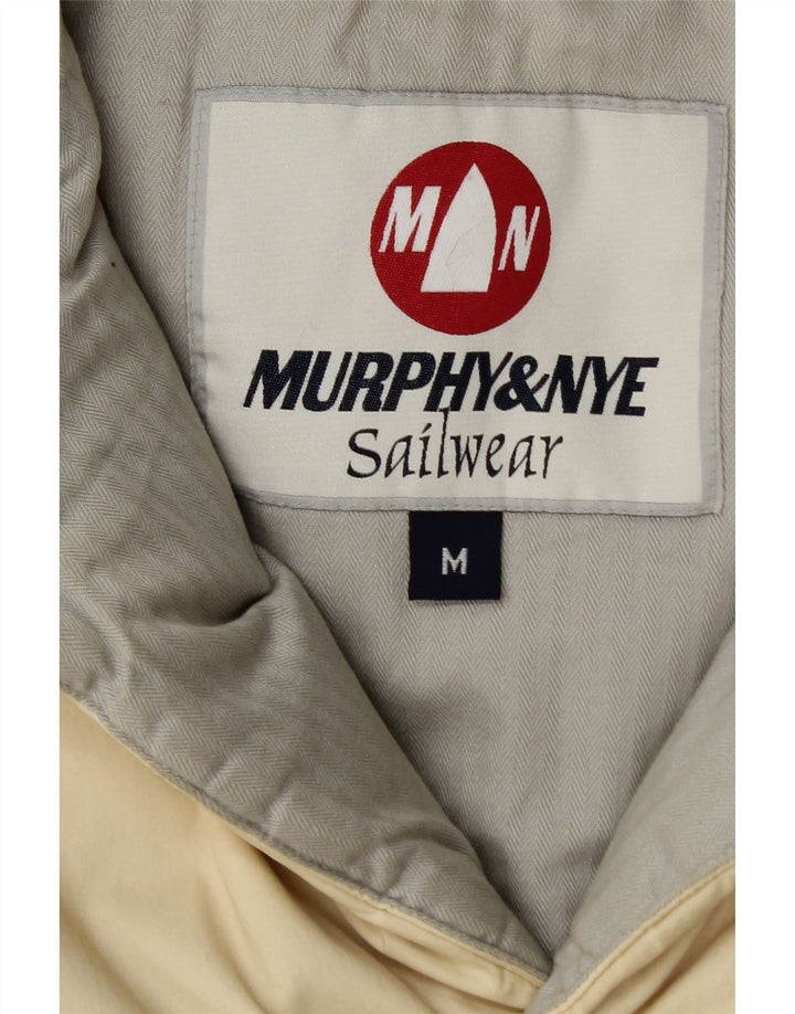 Murphy & Nye Herre Polstret Gilet UK 38 Medium Off White