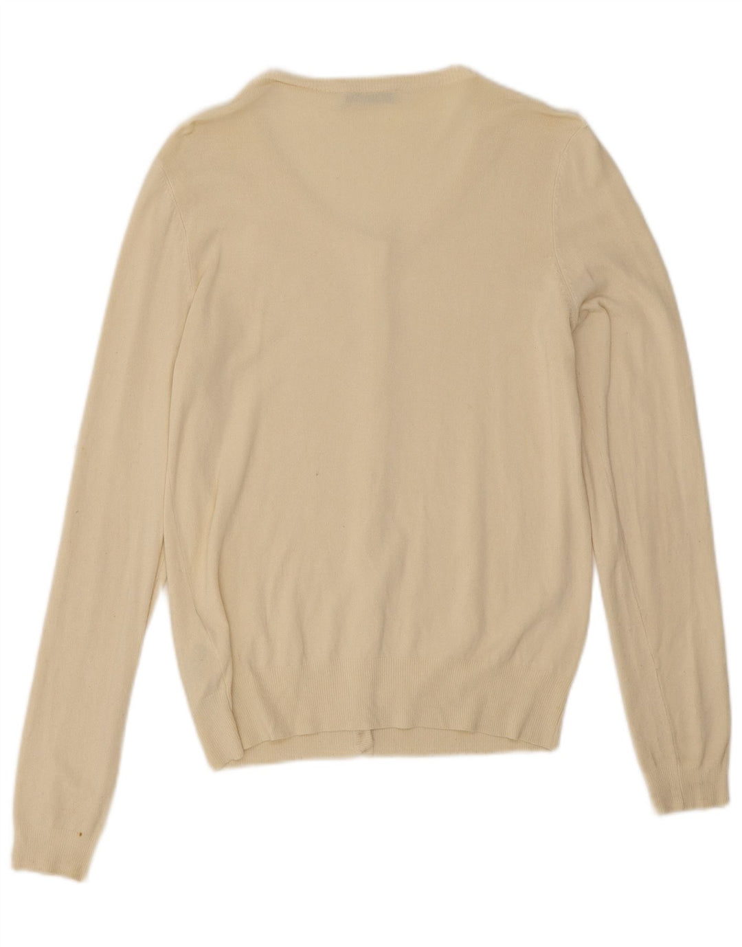 Liu Jo Oversized cardigantrøje til kvinder UK 10 Small Off White Viscose