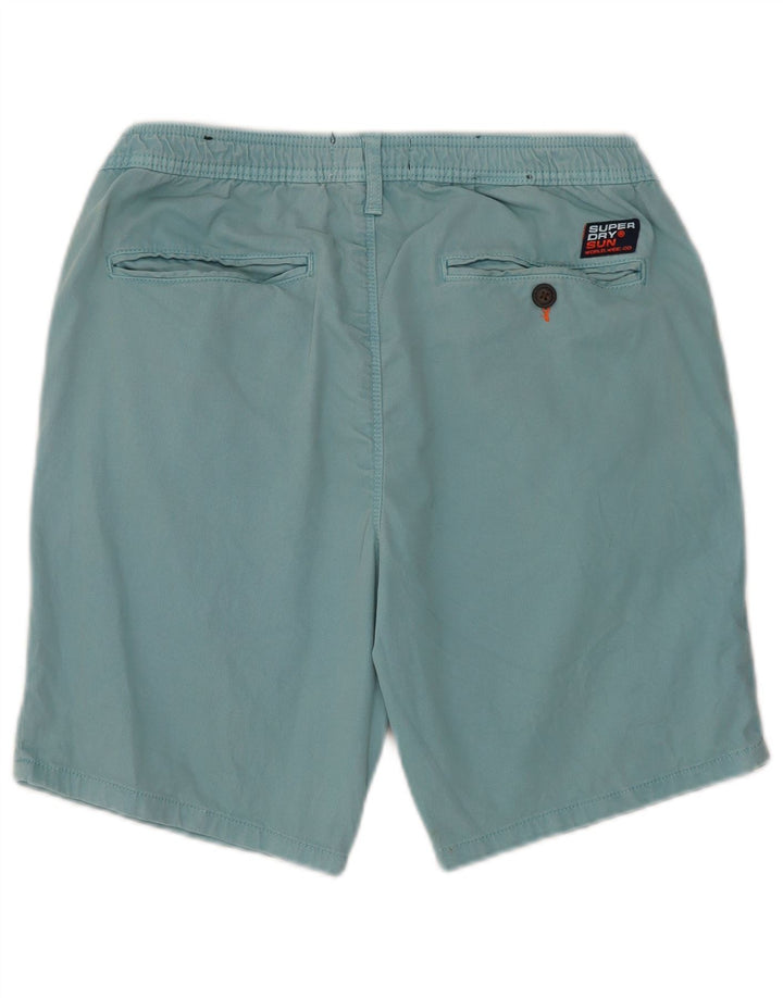 Superdry Chino Shorts til mænd Medium W32 Blå Bomuld