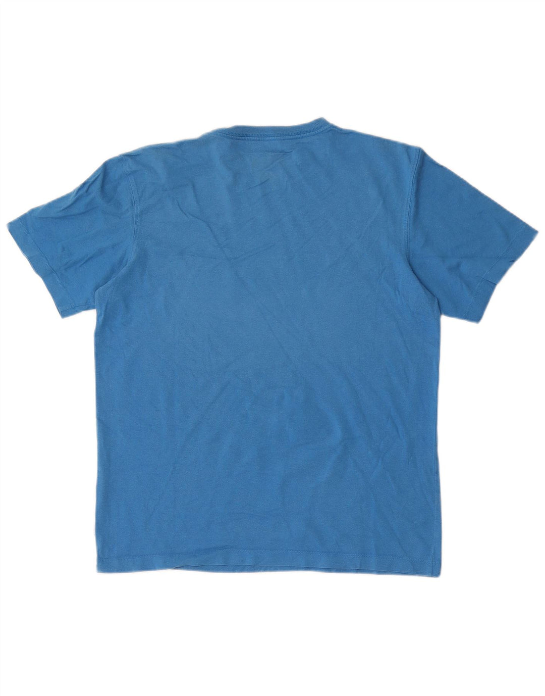 Timberland Herre Regular Fit grafisk T-shirt top mellemblå bomuld