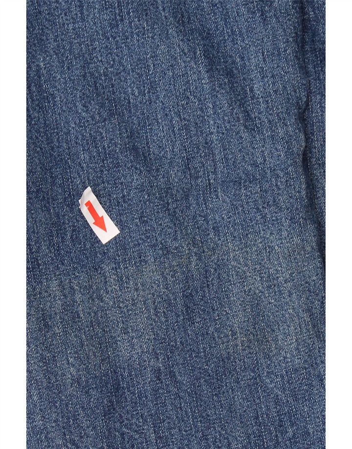 EDDIE BAUER Dame Bootcut Jeans US 10 Large W32 L35 Blue Cotton