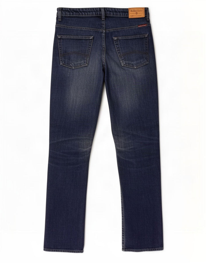 Marlboro Classics Dame Slim Jeans W32 L30 Marineblå Bomuld