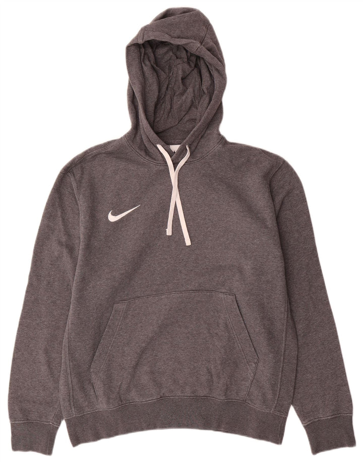 Nike Herre hættetrøje Jumper Medium Grey Bomuld