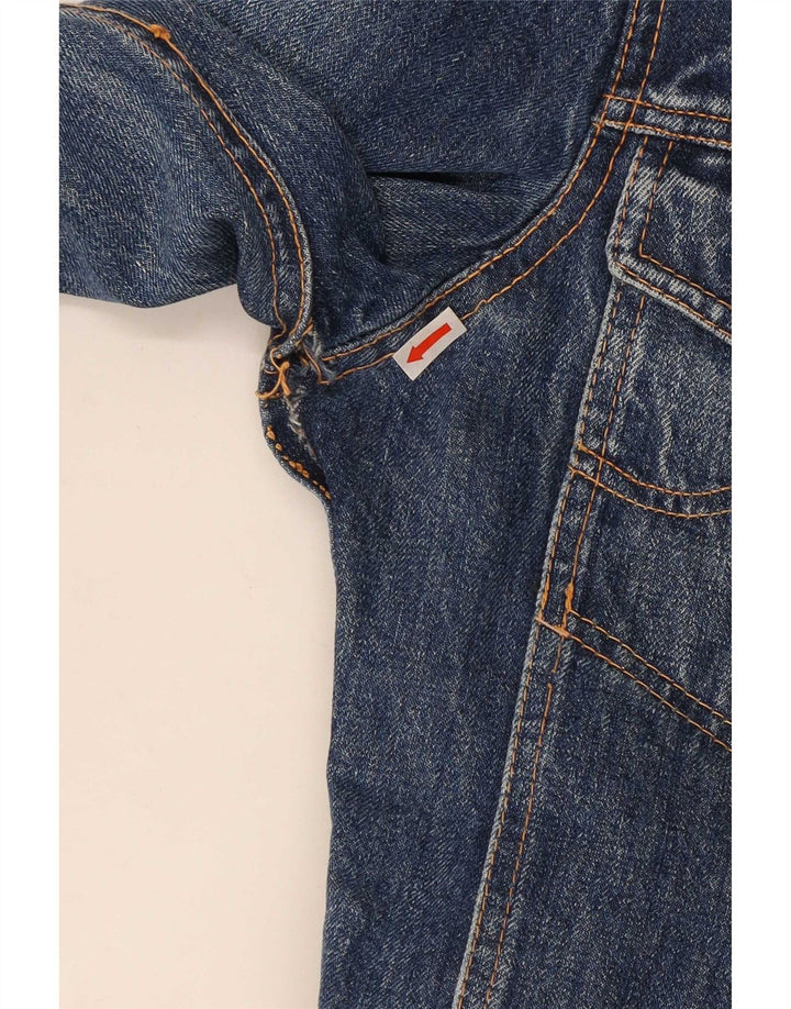 Vintage Dame denimjakke UK 12 Medium Blue