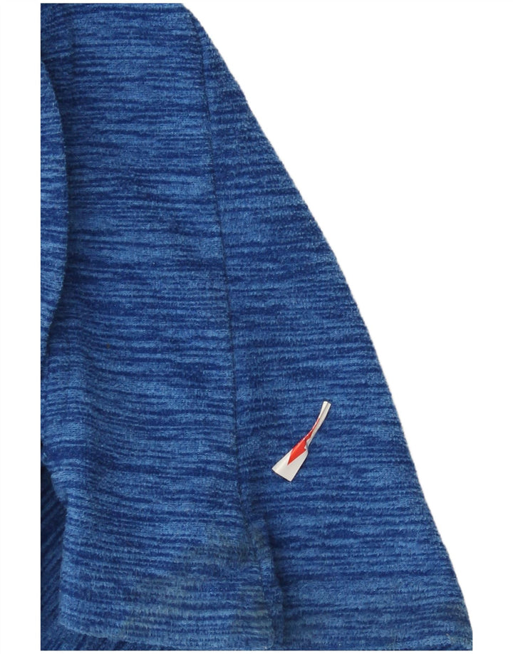 Mountain Warehouse Fleecejakke til mænd UK 34 XS Blue Flecked Polyester