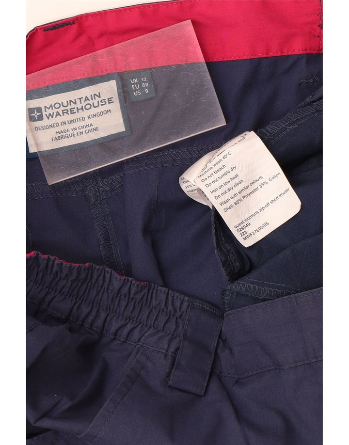 MOUNTAIN WAREHOUSE Chinobukser til kvinder UK 12 Medium W30 L29 Marineblå
