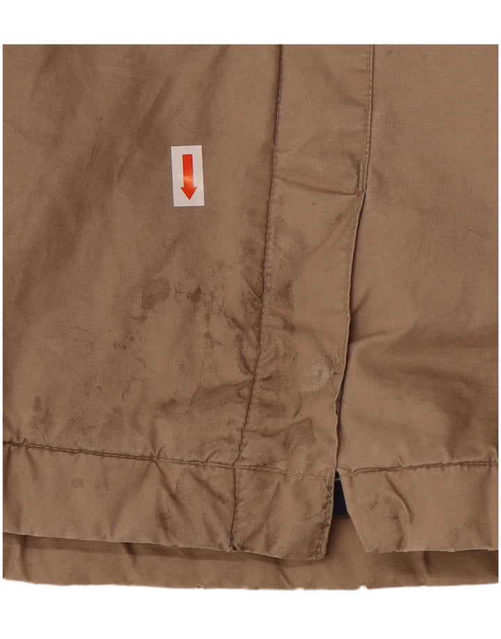Nautica Herre Windbreaker Jacket UK 38 Medium Beige Polyester