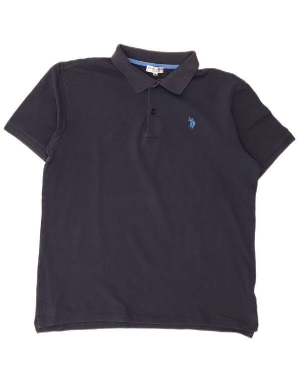U.S. Polo Assn. Mens Shirt 2XL Navy Blue
