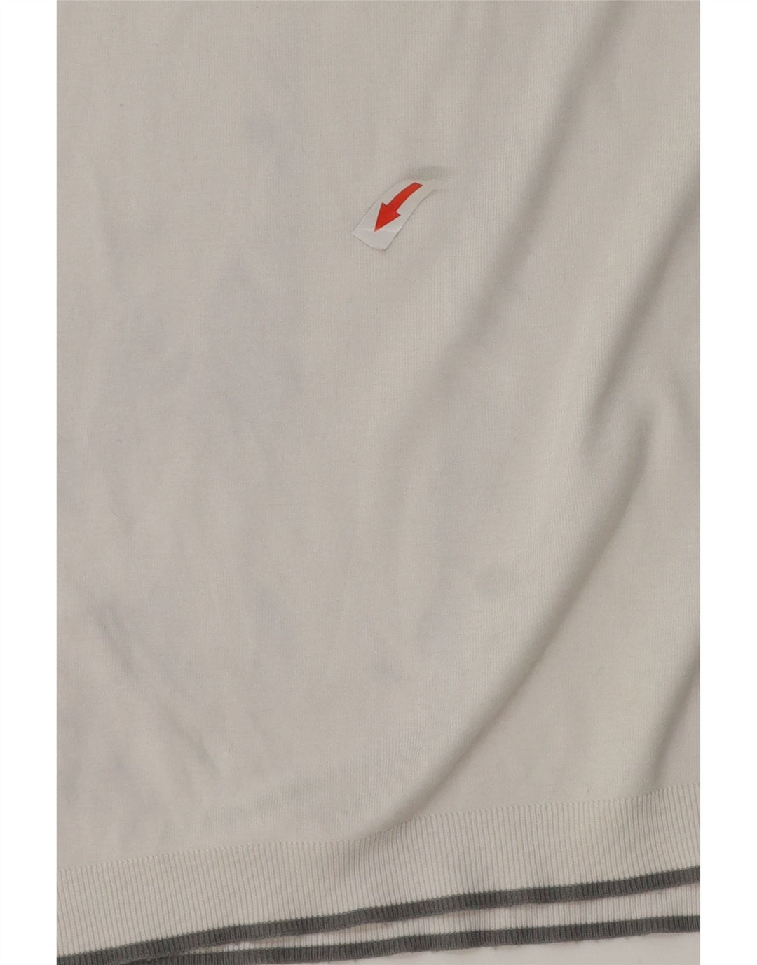 Ted Baker herre poloshirt str. 5 XL Hvid bomuld
