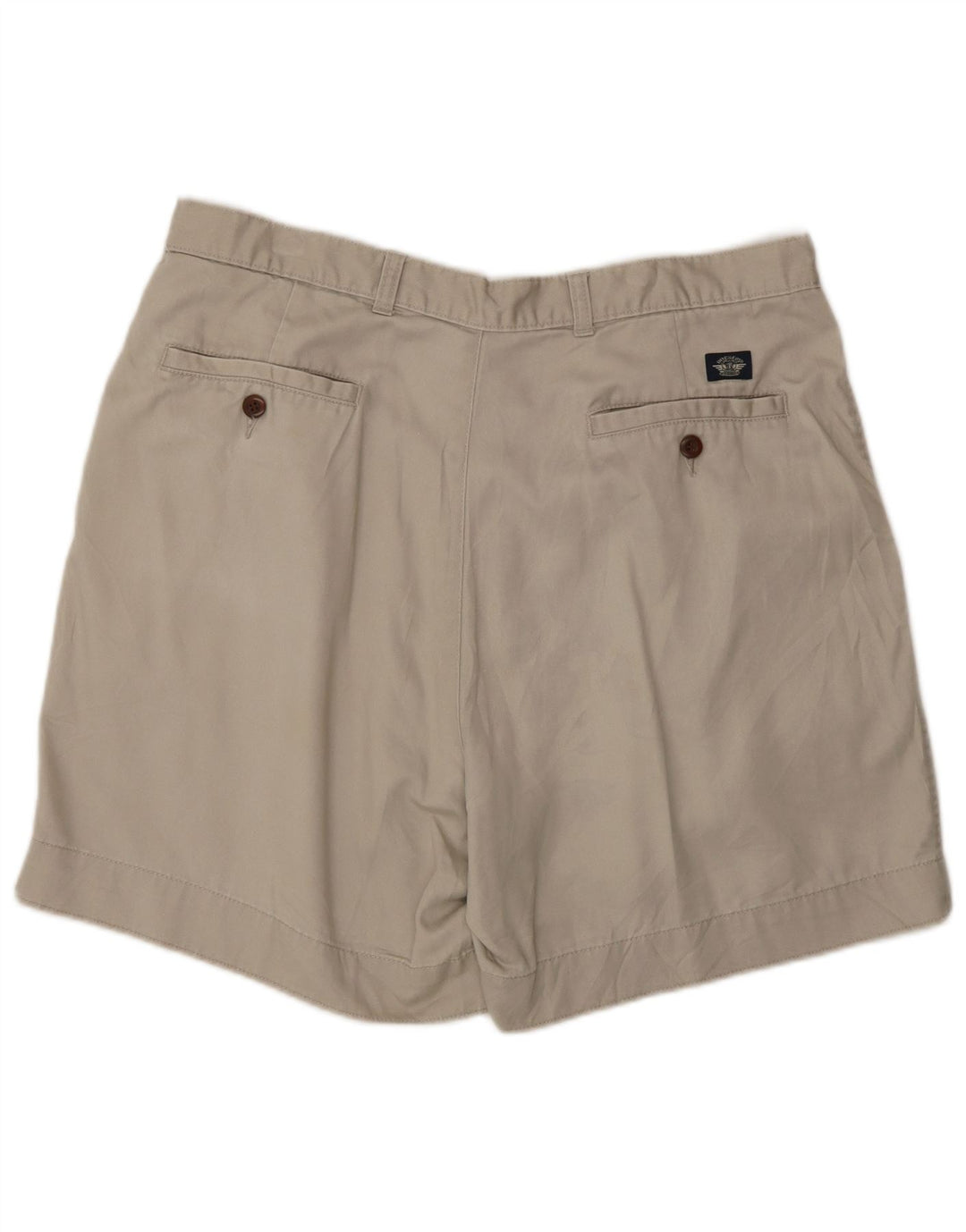 Dockers Herre Pegged Chino Shorts W36 Large Beige Bomuld