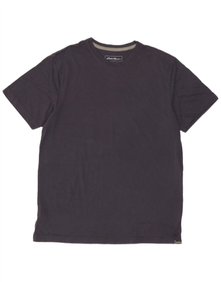 EDDIE BAUER Herre T-Shirt Top Medium Grå Bomuld