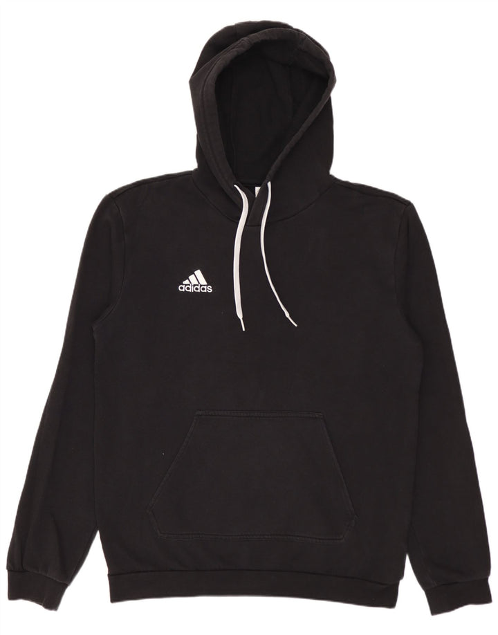 ADIDAS Hættetrøje til mænd, lille sort bomuld