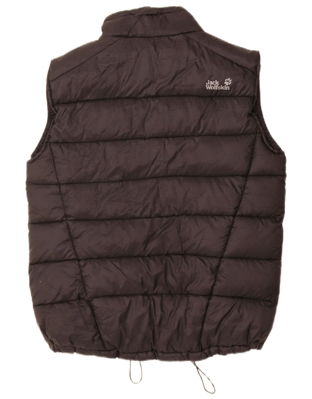 Jack Wolfskin Herre Polstret Gilet UK 40/42 Large Black Polyester