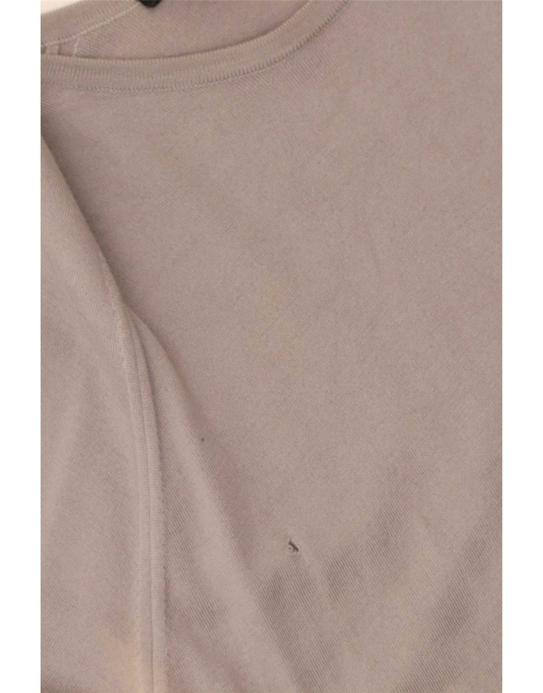 Gucci Dame Boat Neck Jumper Sweater UK 12 Medium Grey Uld