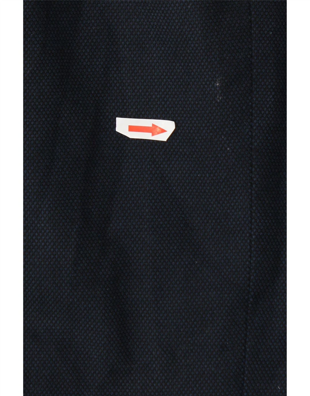 Zara Herre Bomber Jacket UK 42 XL Navy Blue Ternet polyester