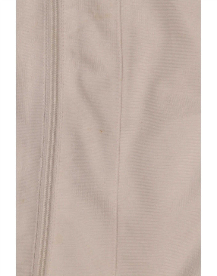 Adidas Herre grafisk træningsdragt Topjakke Medium White Colourblock Polyester
