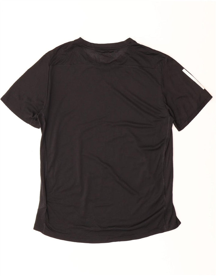ADIDAS Mens Climacool T-Shirt Top Medium Black Polyester