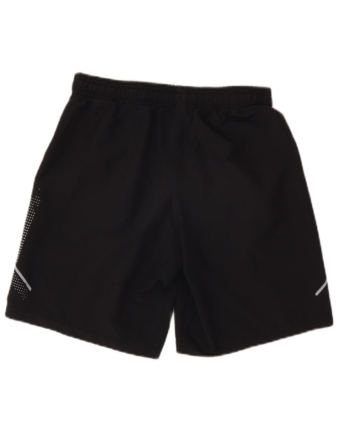UNDER ARMOUR Grafiske sportsshorts til drenge 11-12 år Stor sort polyester