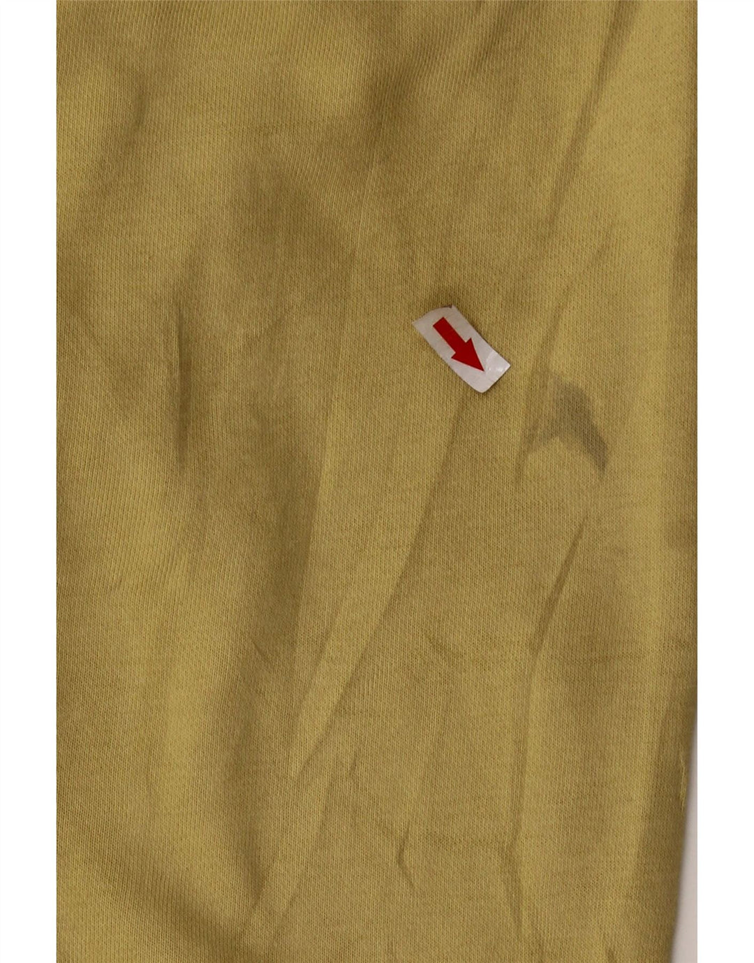 NIKE Womens Crop Oversized Sweatshirt Jumper UK 14 Medium Khaki Bomuld