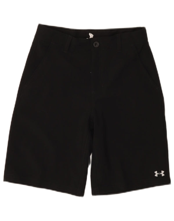 Under Armour Girls Chino Shorts 11-12 år W26 Sort Polyester