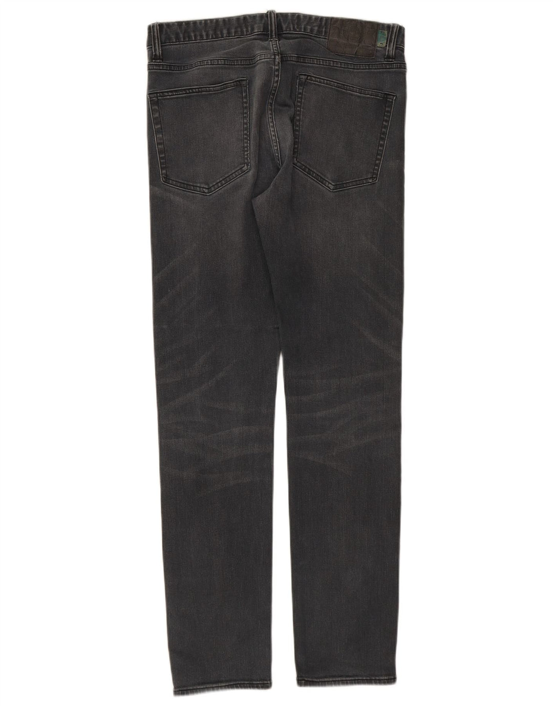 SUPERDRY Slim Jeans til mænd W32 L32 Grå bomuld