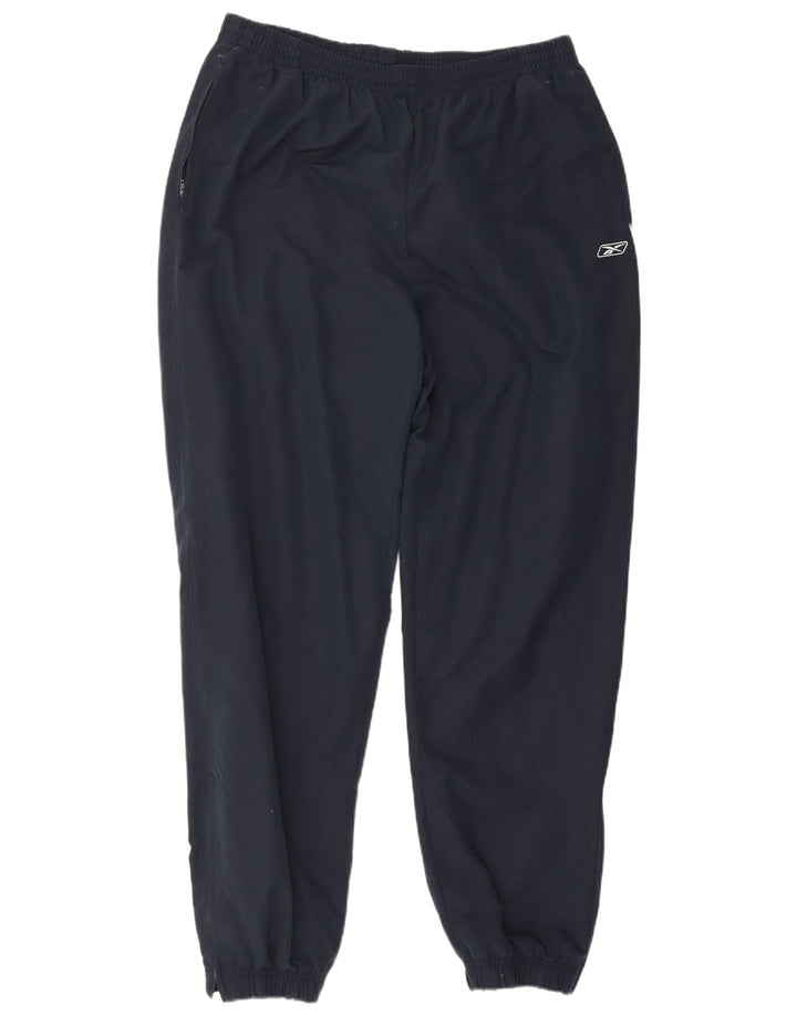 Reebok Herre træningsdragt Bukser Joggers XL Navy Blue Polyester