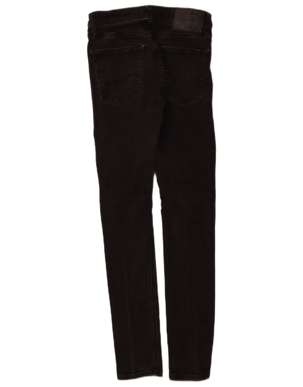 Jack & Jones Herre Liam Skinny Jeans W28 L30 Sort Bomuld